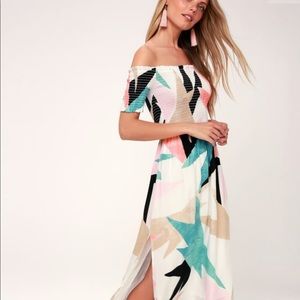 Lulus summer dress midi size xl